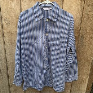 Derek Rose London Mens  button shirt XL